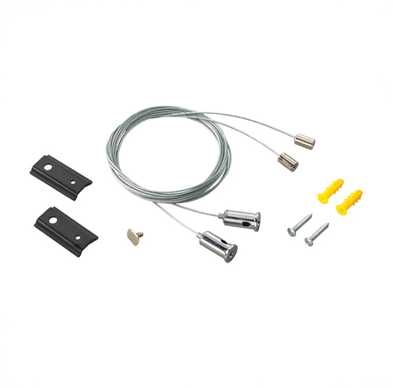 Kit sospensione cavi d'acciaio
